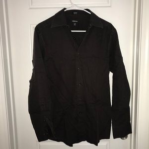 🔴 Men's Modern Fit Claiborne Button Down Shirt